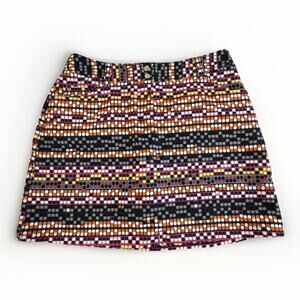 Slazenger Women's Sz 2 Geometric Print Golf Tennis Pickleball Skort Skirt